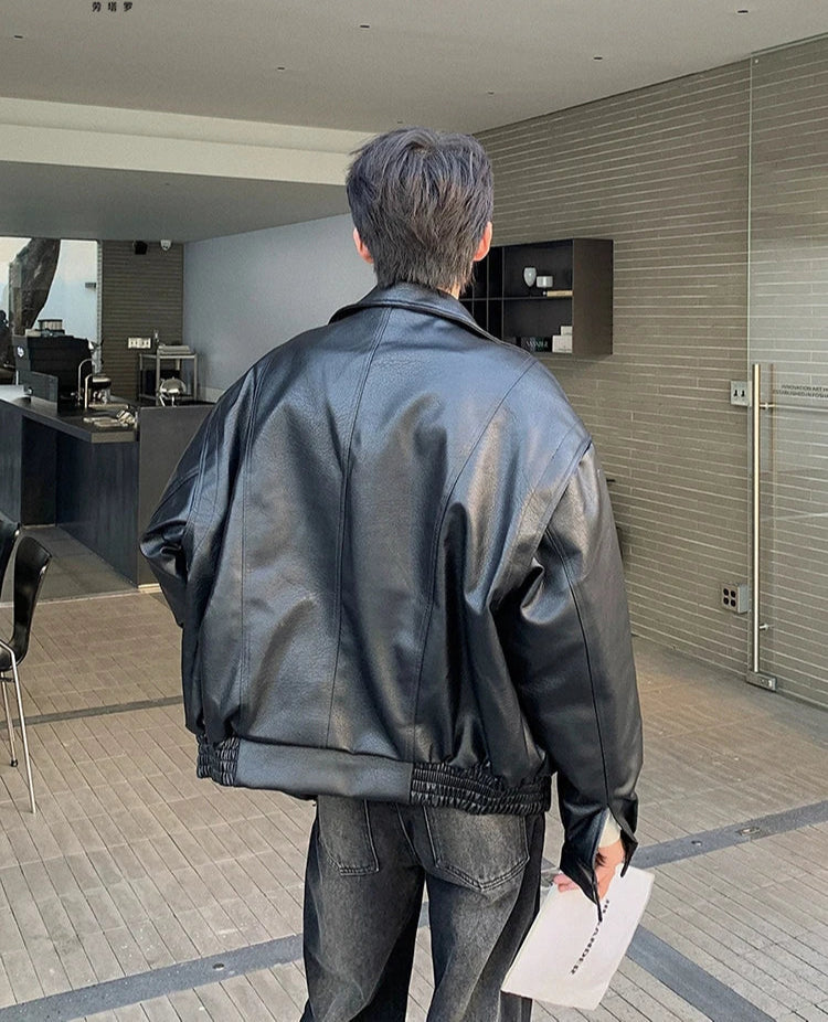 Men’s PU Leather Jacket