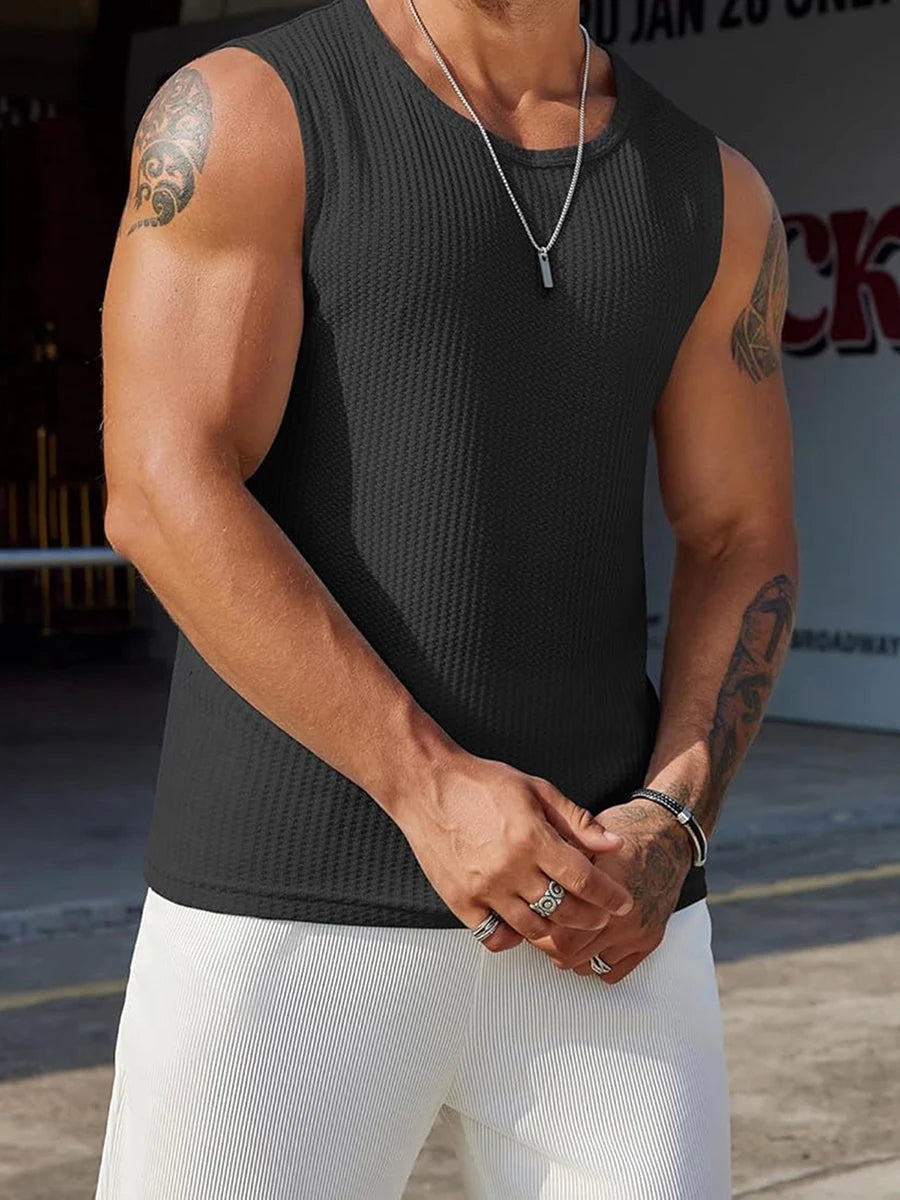 Men's Ribbed Tank