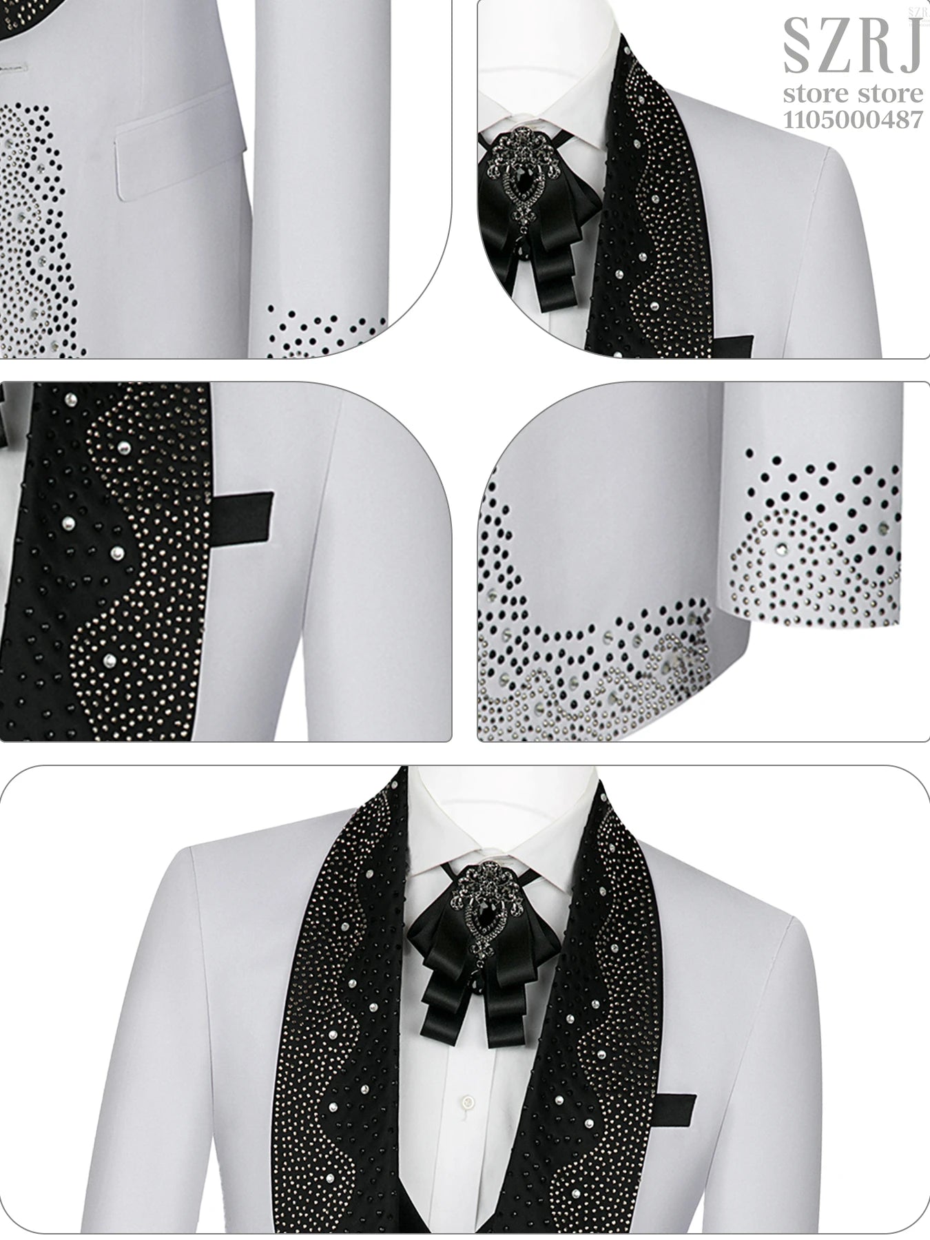 Three Piece Suit Set