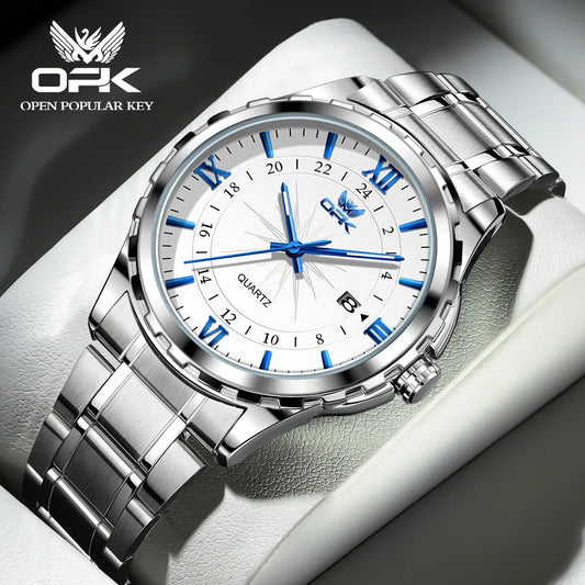 OPK Steel Belt Men’s Quartz Watch