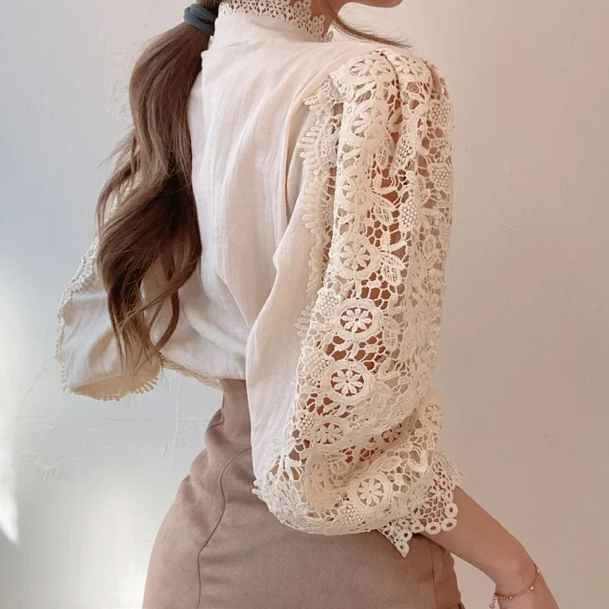 Lace Blouse Top