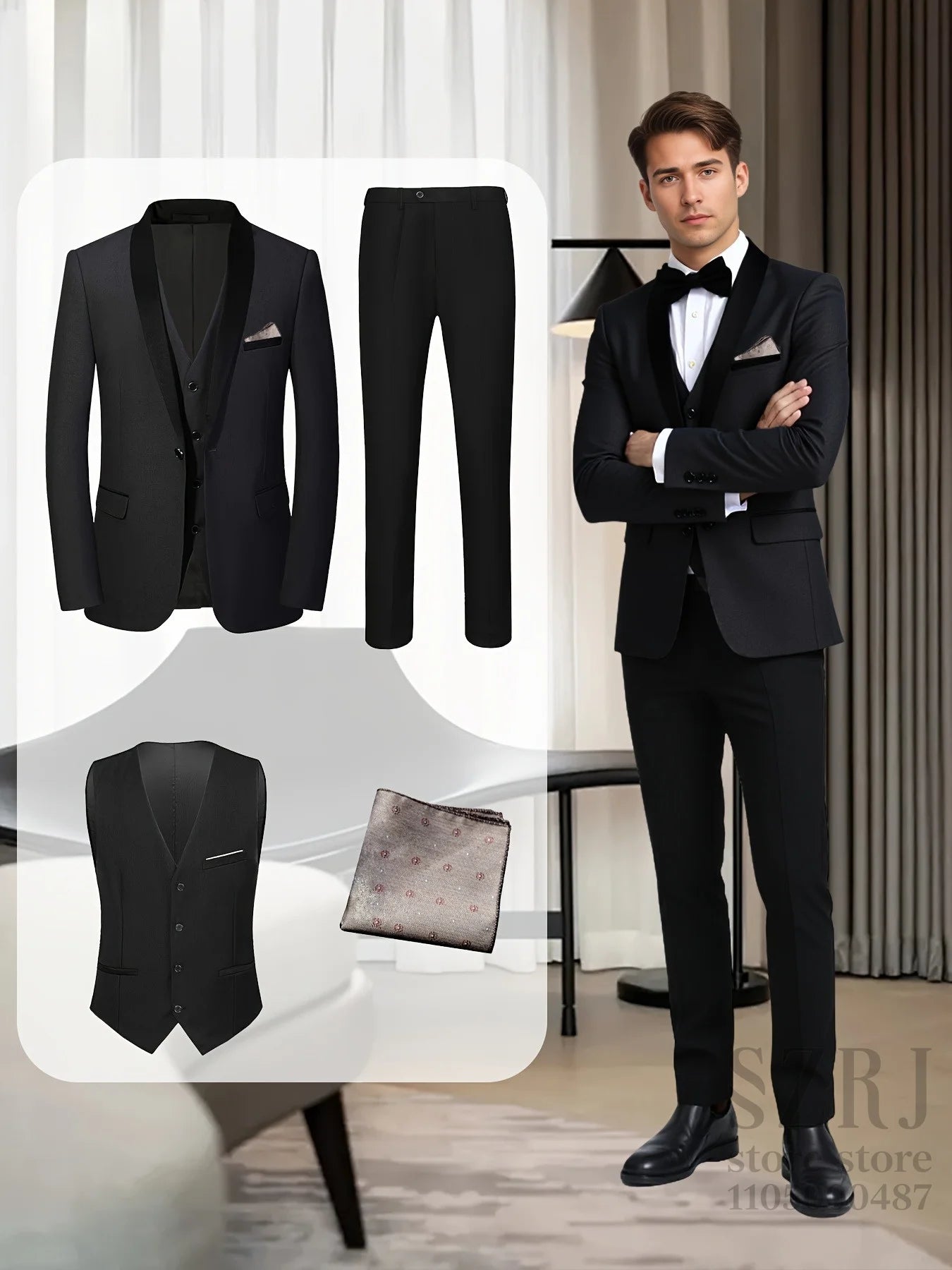Men’s Formal Tuxedo Set