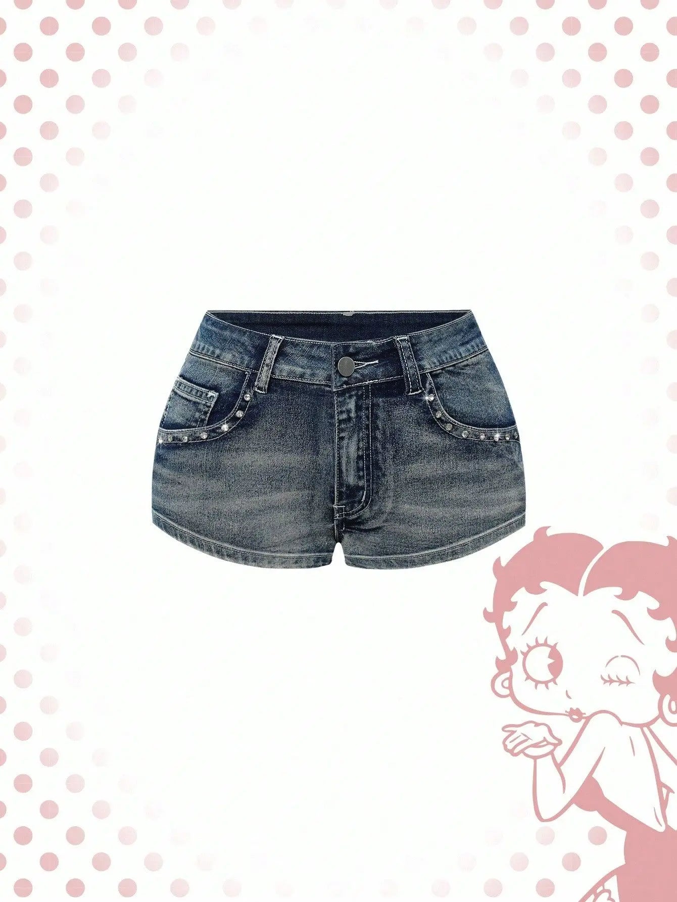 Women's High Waist Denim shorts