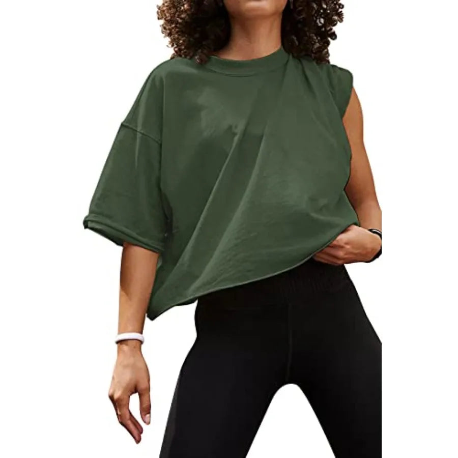 Women's Oversized Crop T-Shirt