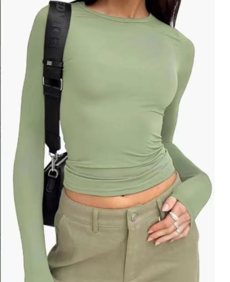 Slim Long Sleeve Top