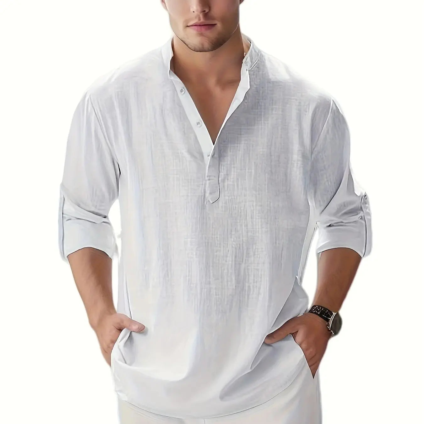 Linen Long Sleeve Shirt