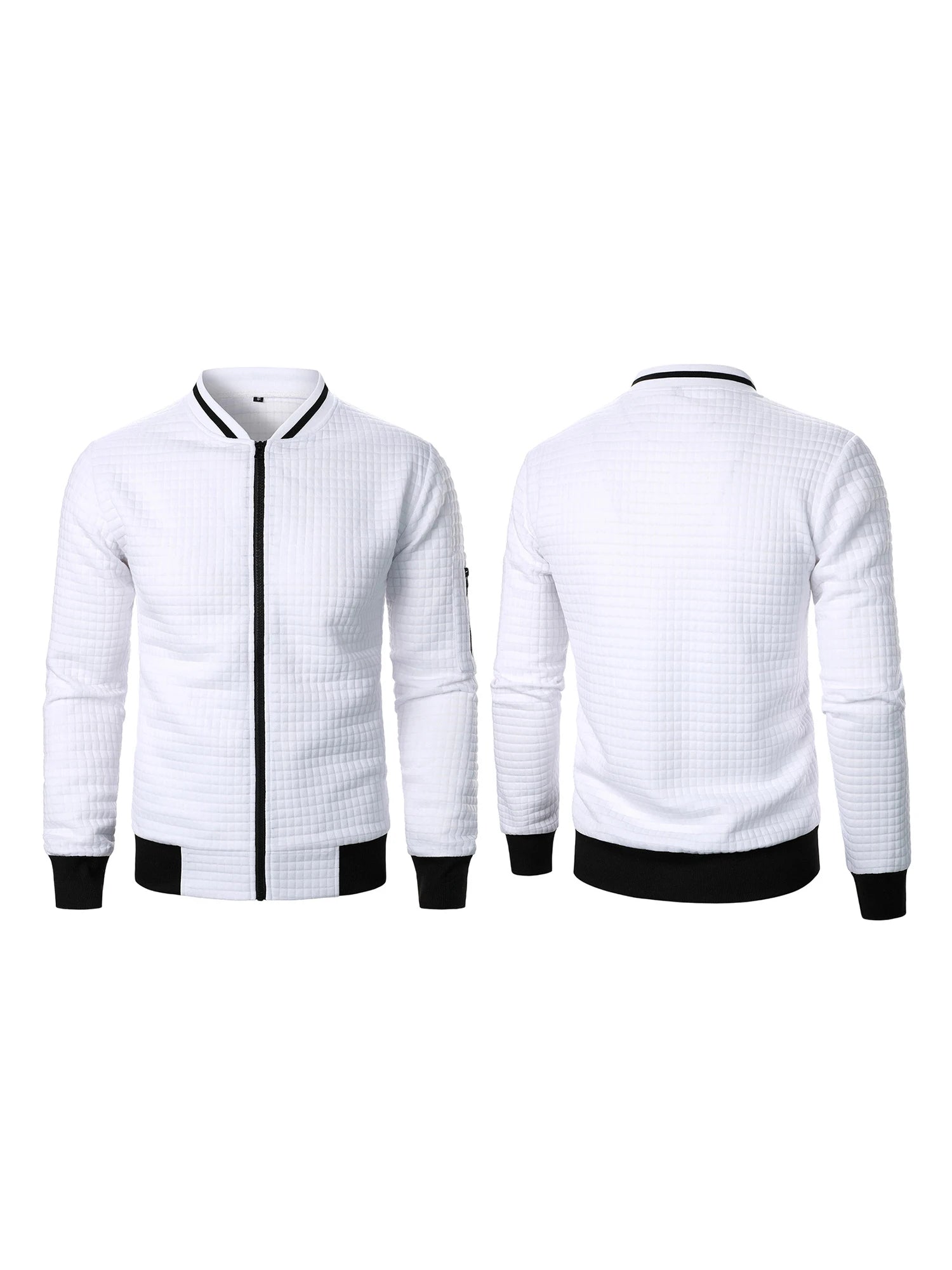 Men's Casual Zip-Up Jacket
