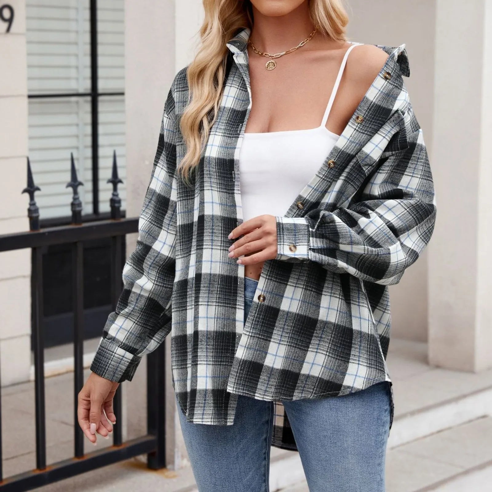Plaid Flannel Shirt
