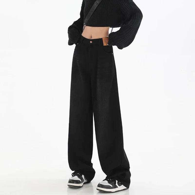 Retro High-Waist Jeans