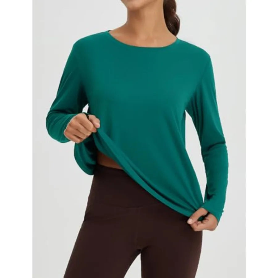 Women Long Sleeve Running Shirt