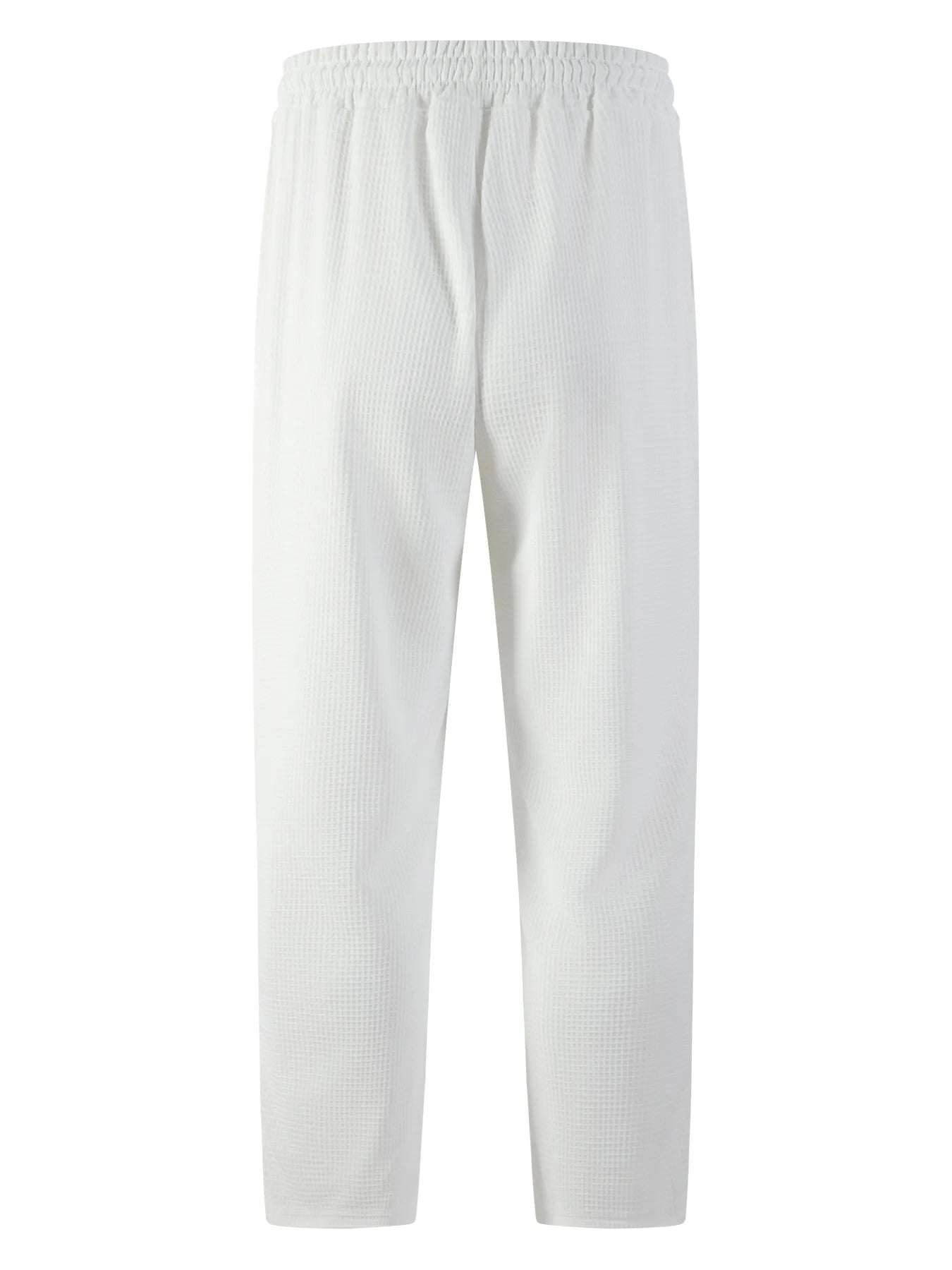 Men’s Wide Checkered Drawstring Casual Pants