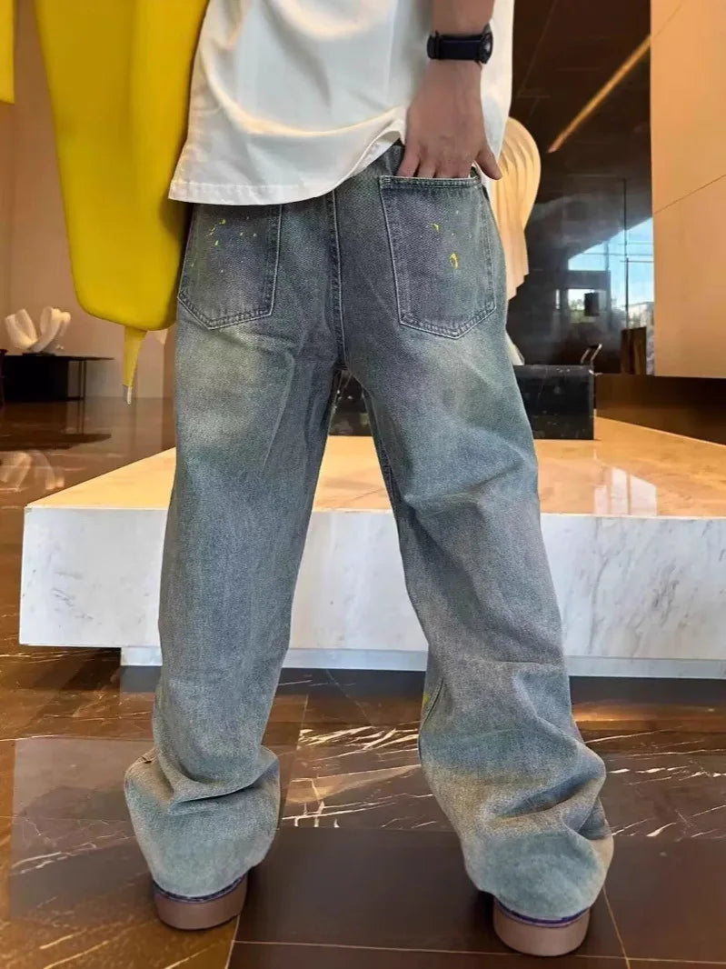 Mens's Jacquard Jeans