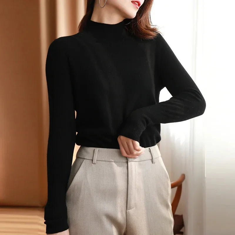 Turtleneck Knitted Sweater