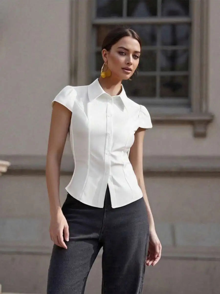 Women's Fit Button Down Shirt