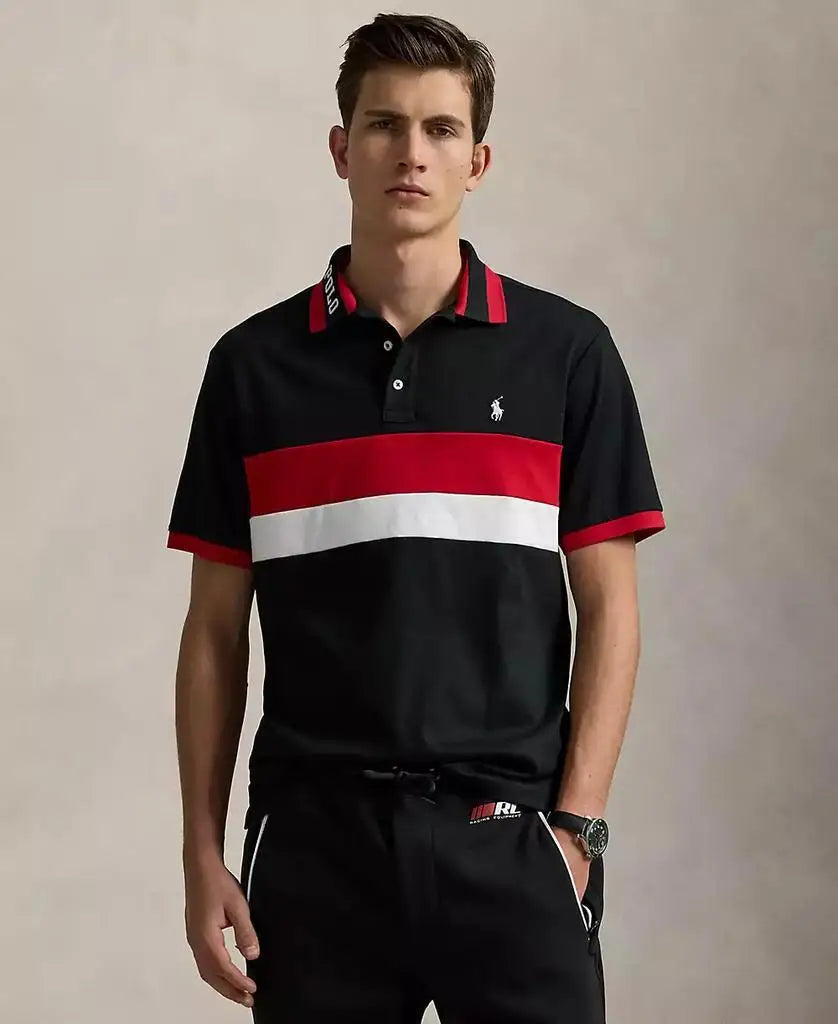 Striped Cotton Polo