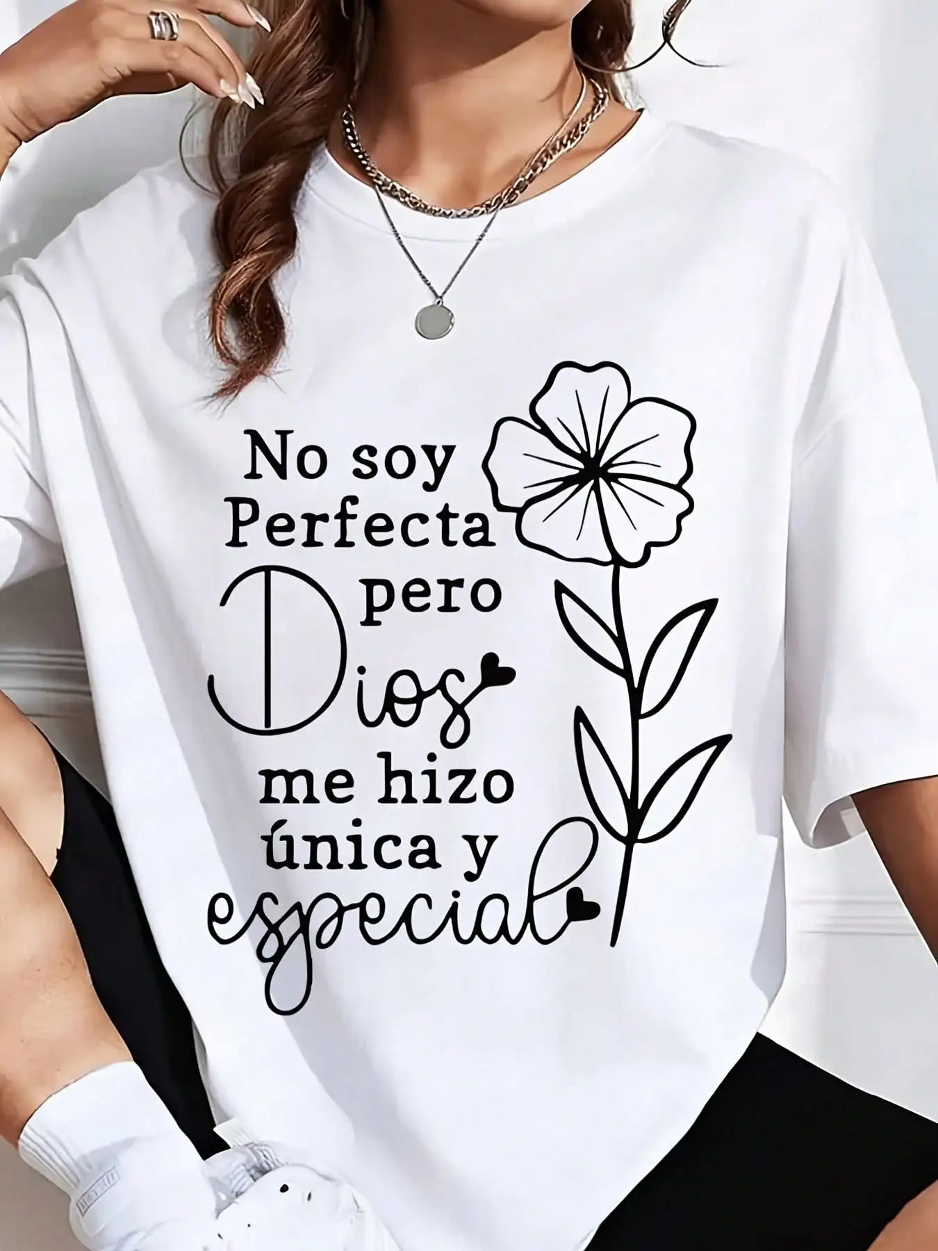 Unique & Special Floral Graphic T-Shirt