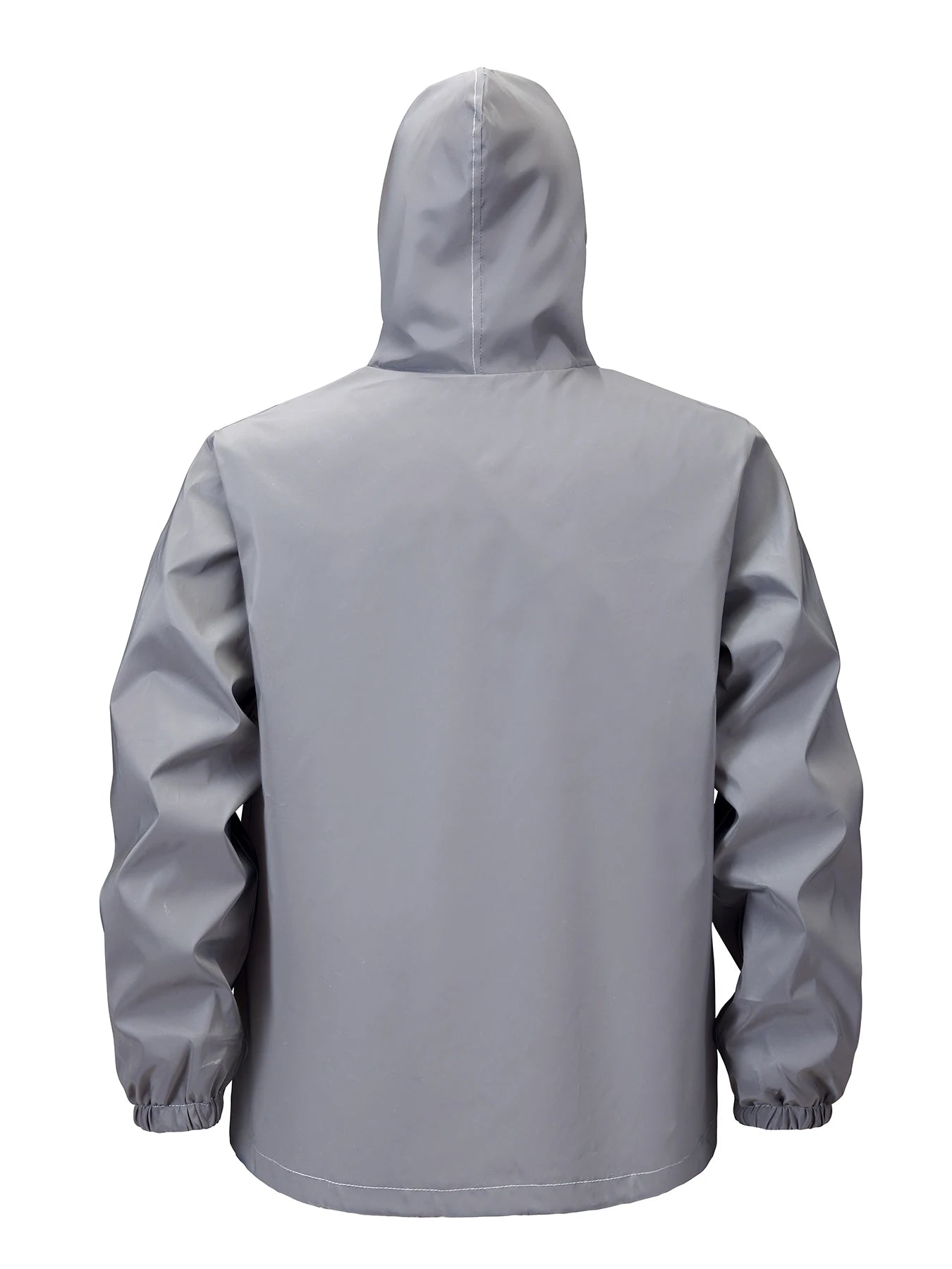 Reflective Hooded Windbreaker Jacket