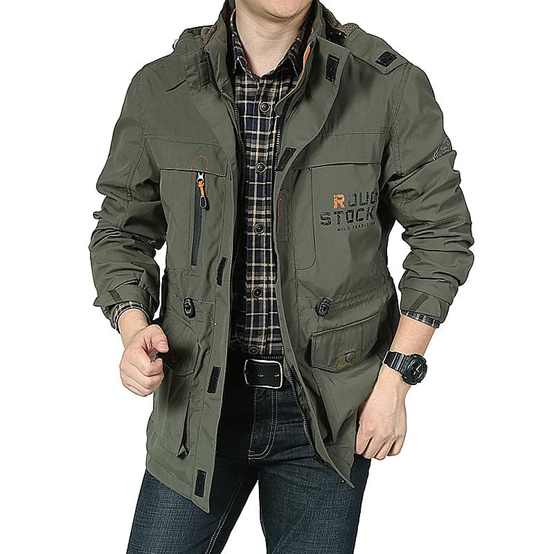 Men’s Casual Hooded Jacket
