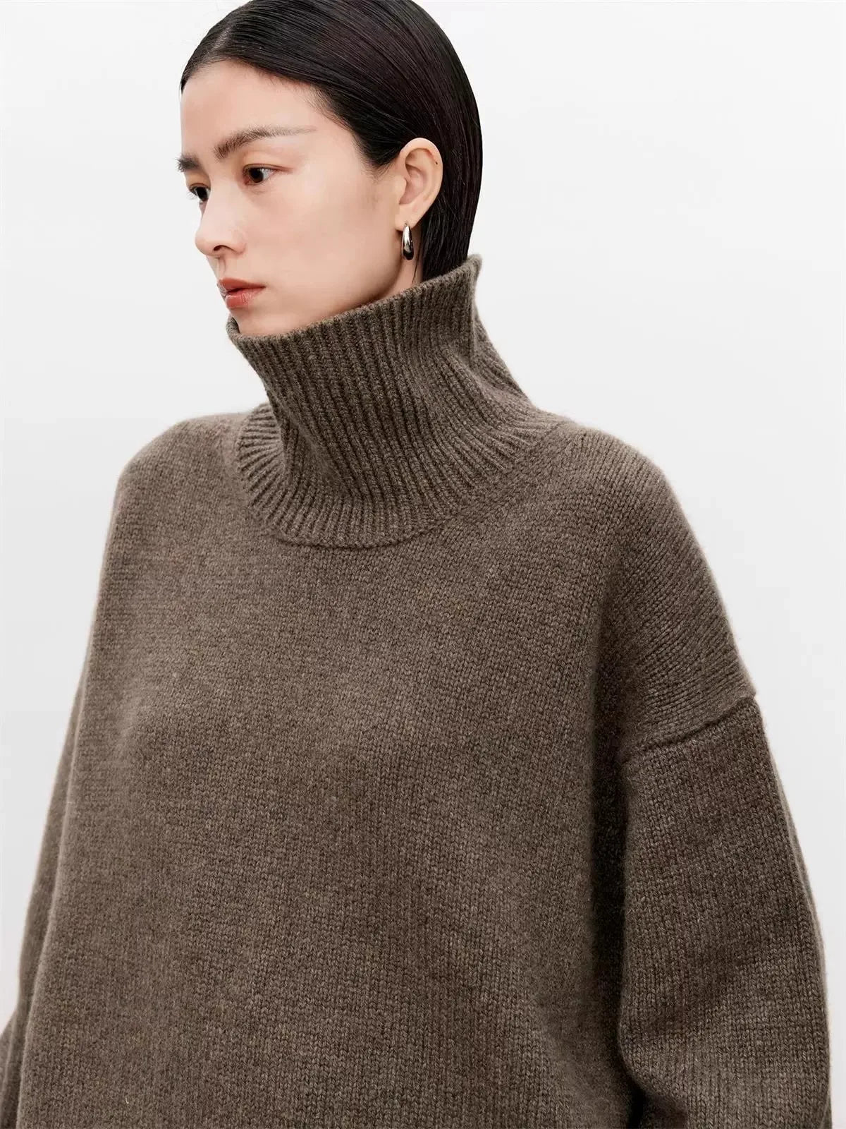 Women’s 100% Pure Cashmere Turtleneck Sweater