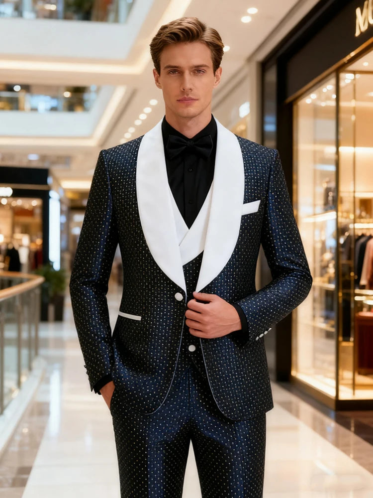 Slim Fit Three Piece