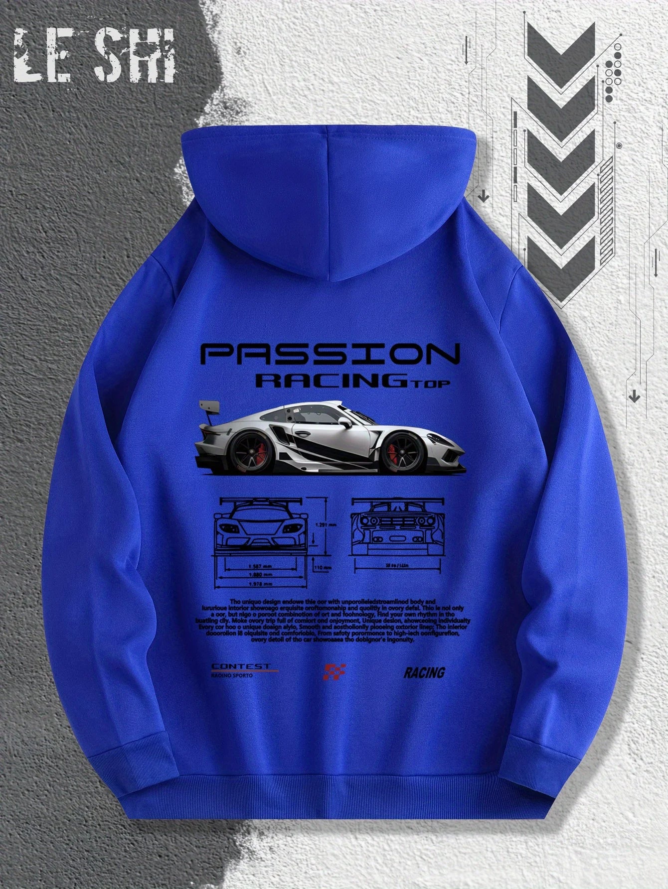 Racing Graphic Hoodie