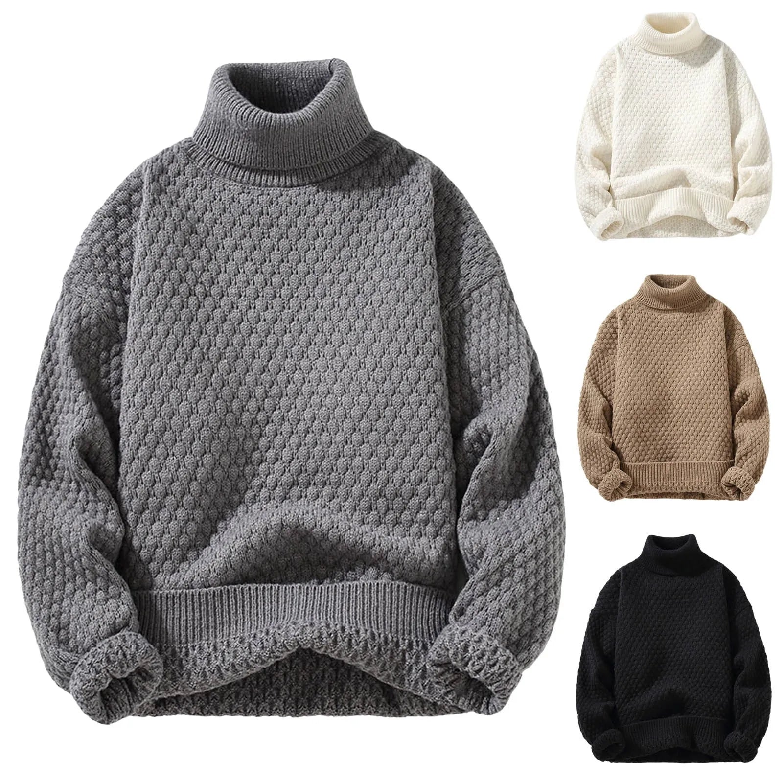 Thick High Neck Sweater