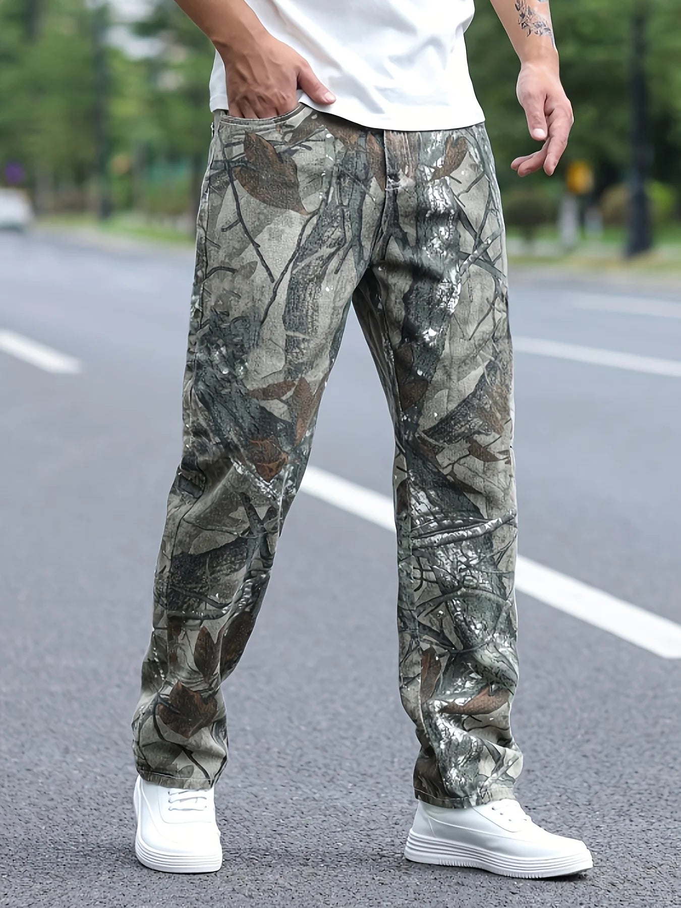 Men's Camouflage Overalls
