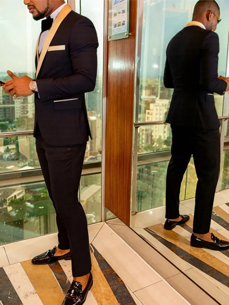 Men's Slim 3pcs Suit