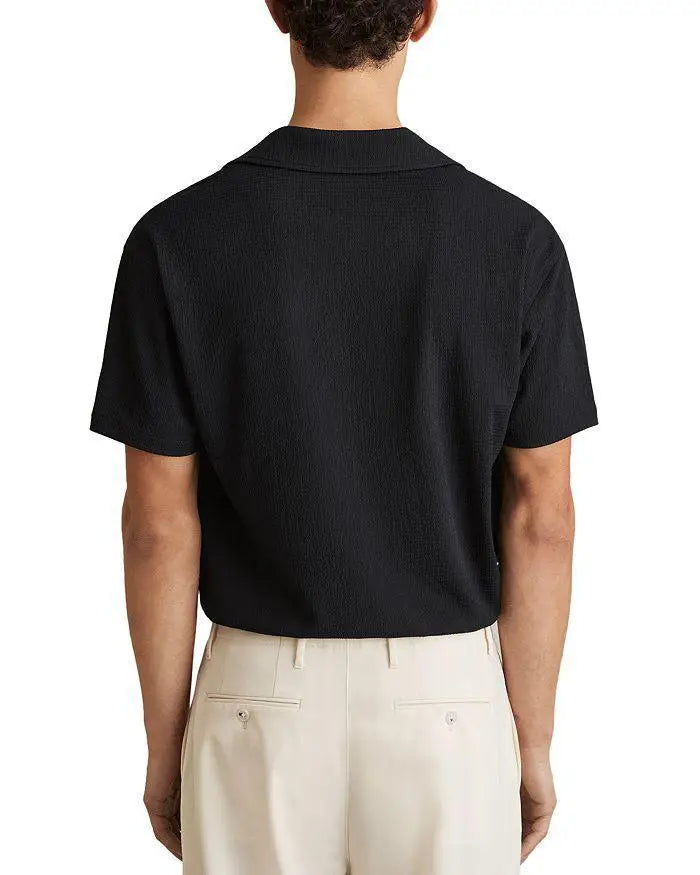 REISS | Textured Cuban Shirt