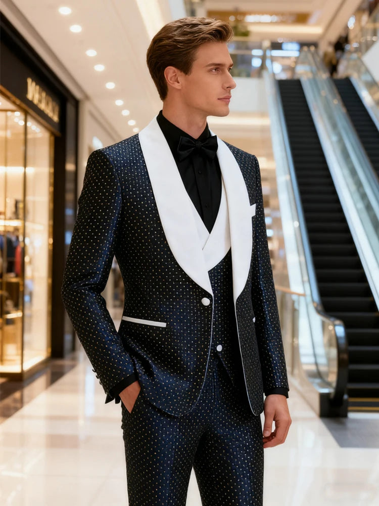 Slim Fit Three Piece