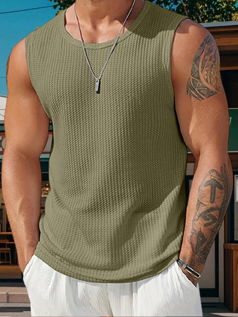 Men's Ribbed Tank