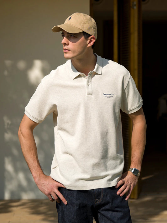 Summer Oversize Polo Shirt