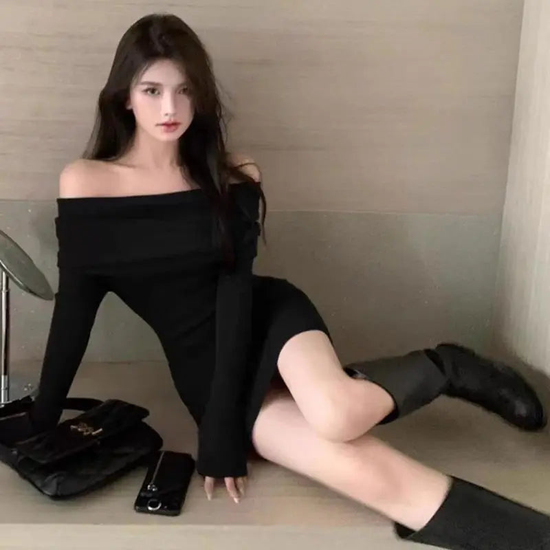 Off-Shoulder Mini Dress
