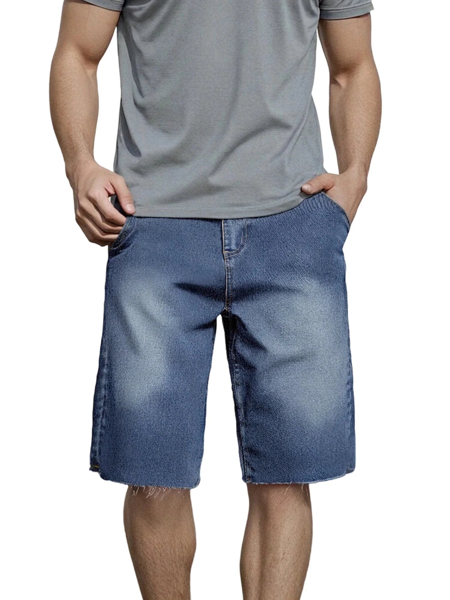 Men's Denim Capri