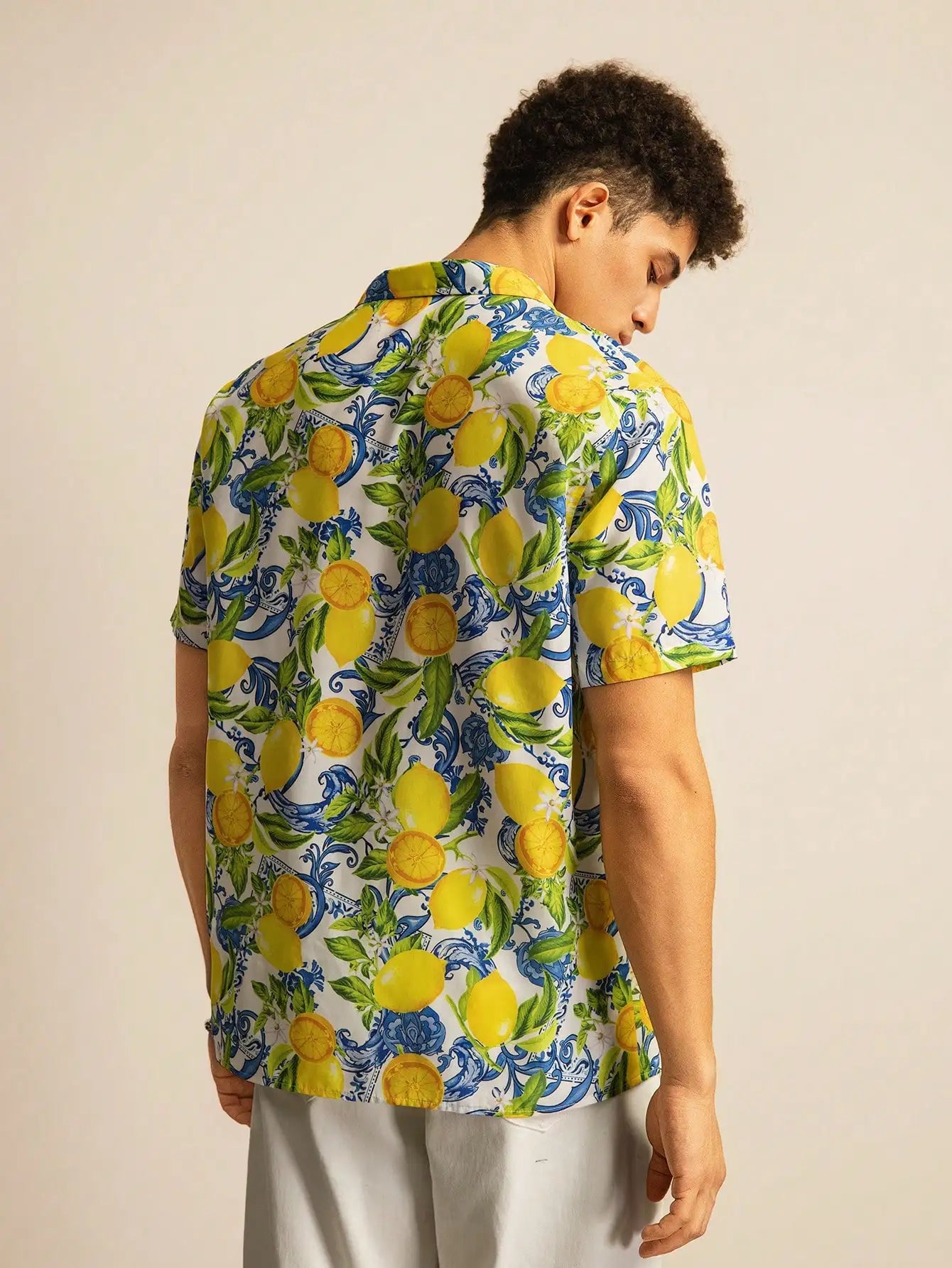 Men Summers Button Down Shirt