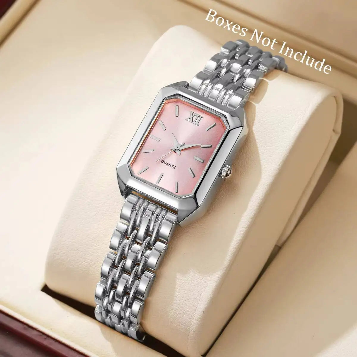 Elegant Rectangle Women’s Quartz Watch