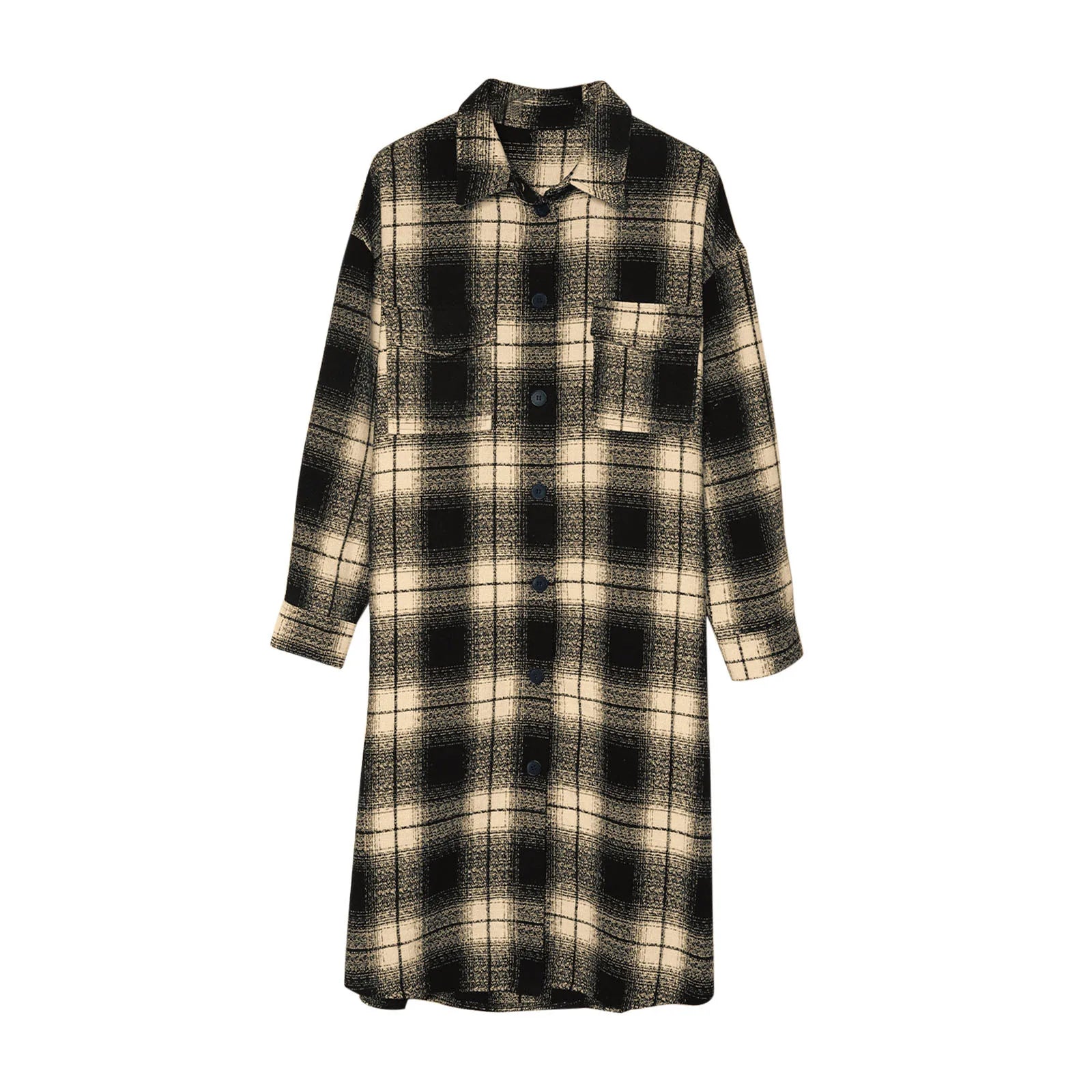 Lightweight Flannel Plaid Shirt