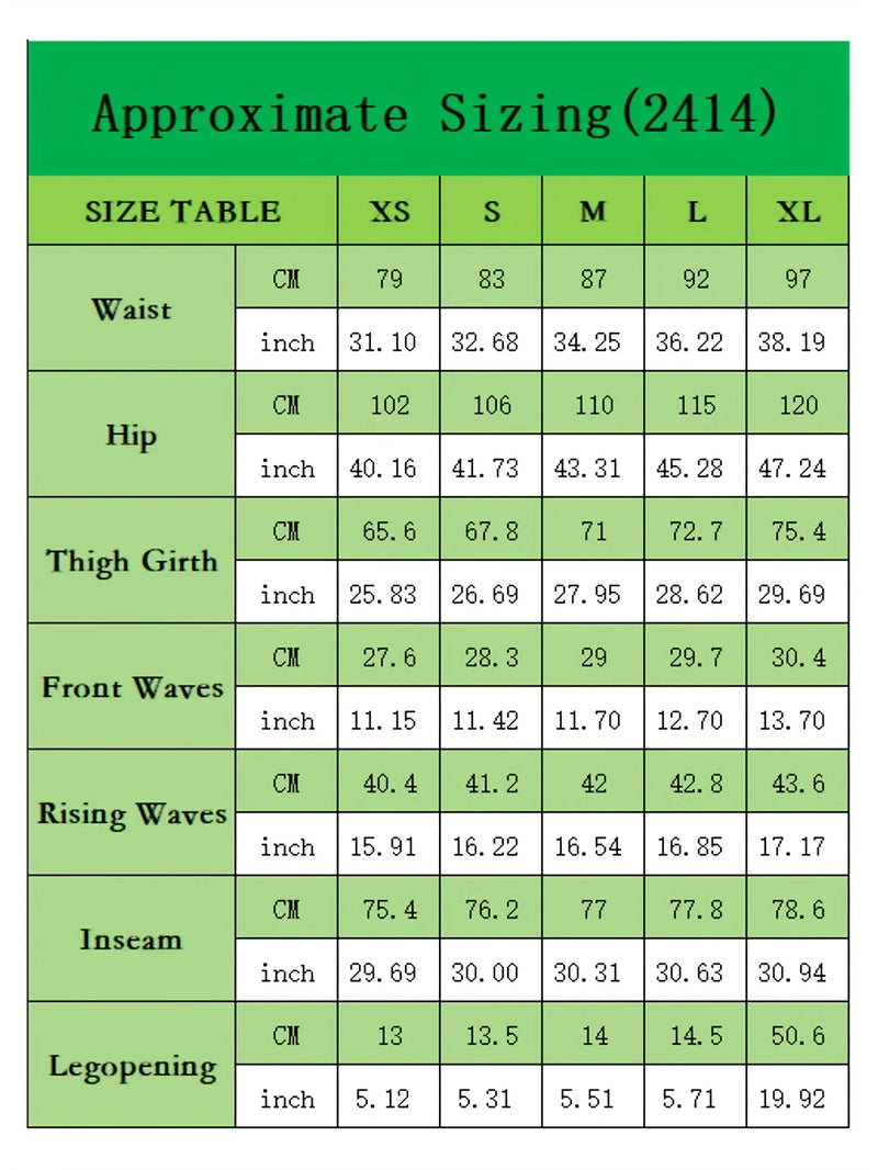 Size guide for Lightning Patch Jeans