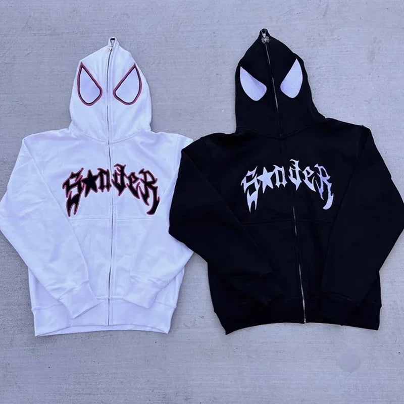 Graphic Zip Up Hoodie