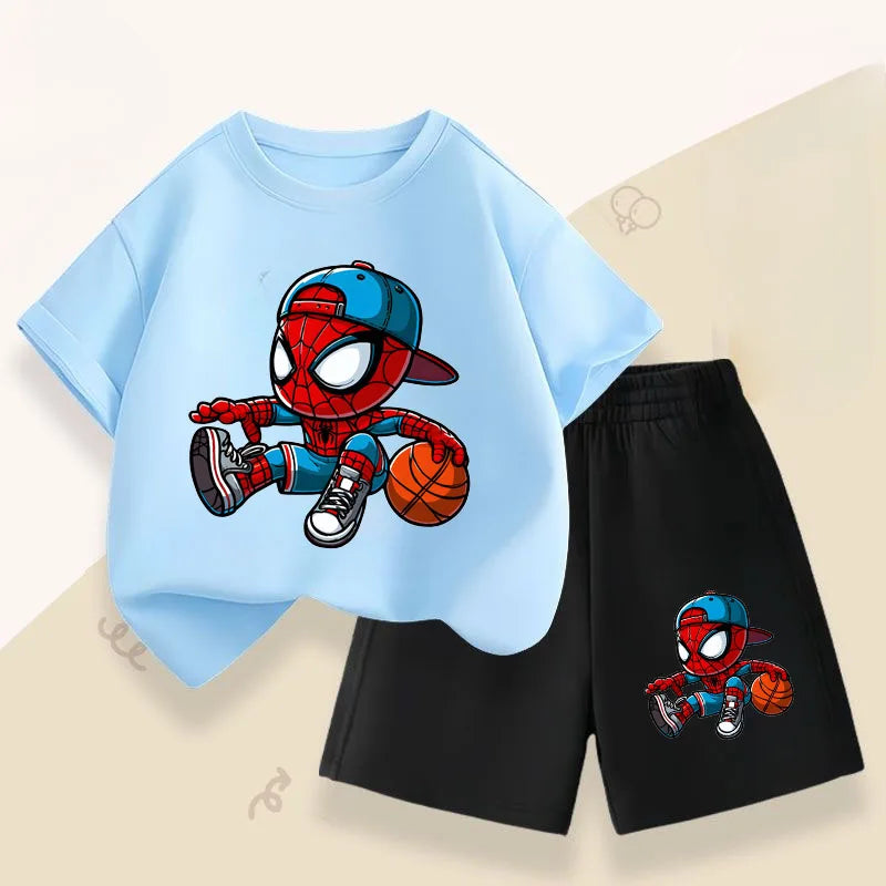 Spiderman boys summer set