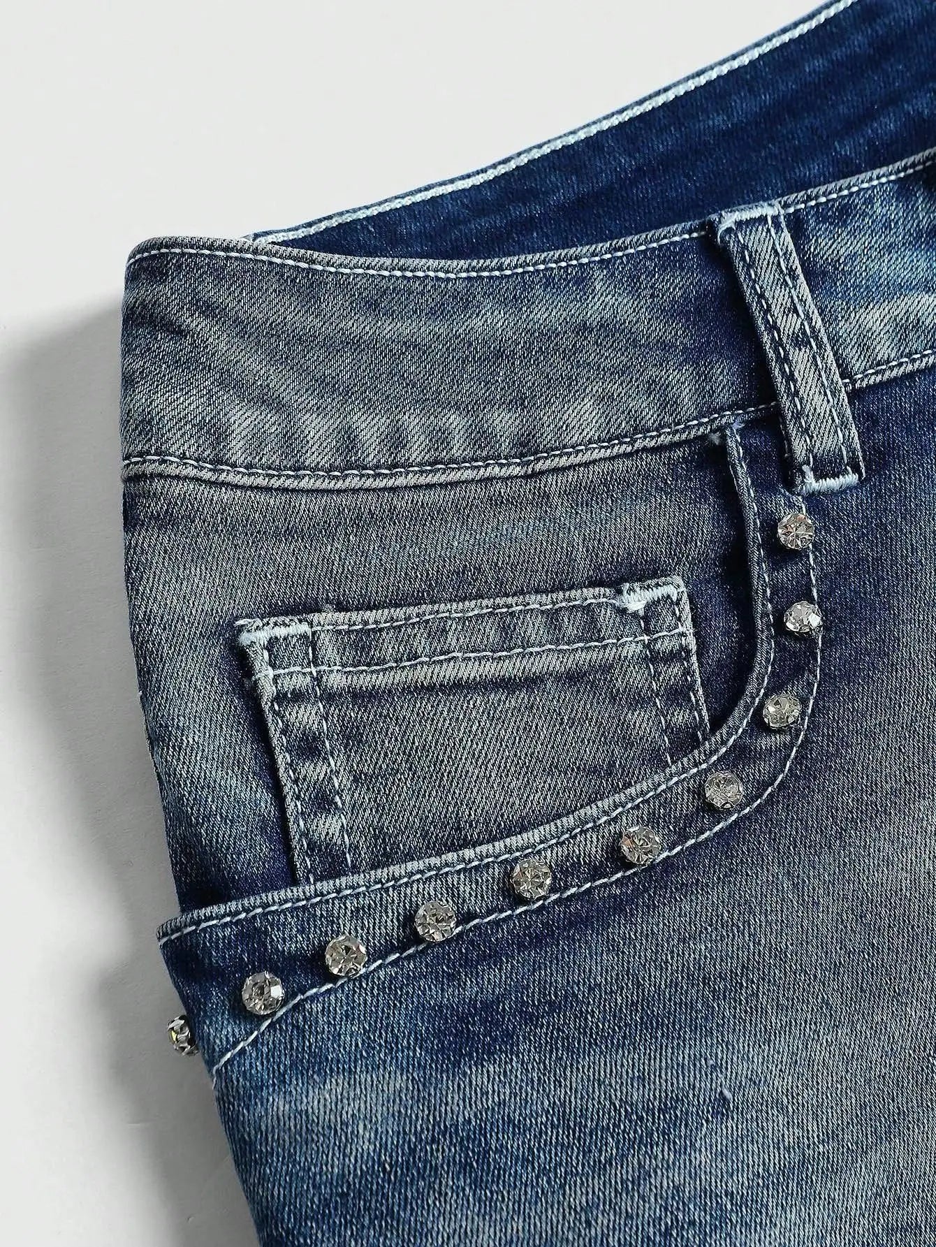 Women's High Waist Denim shorts