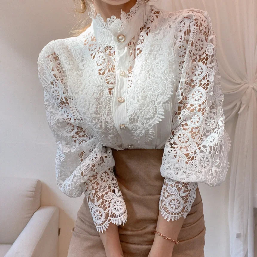 Lace Blouse Top