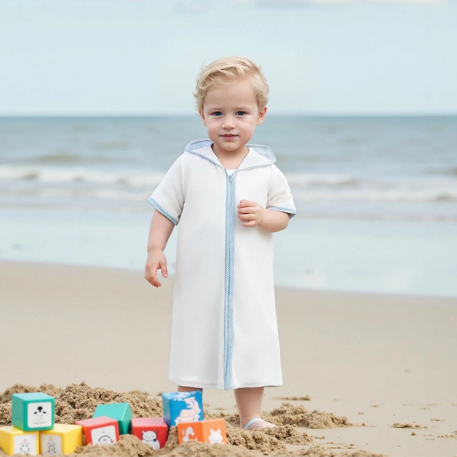 Kids Hooded Beach Towel
