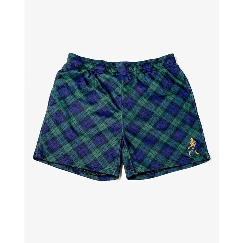 Golf Plaid Shorts