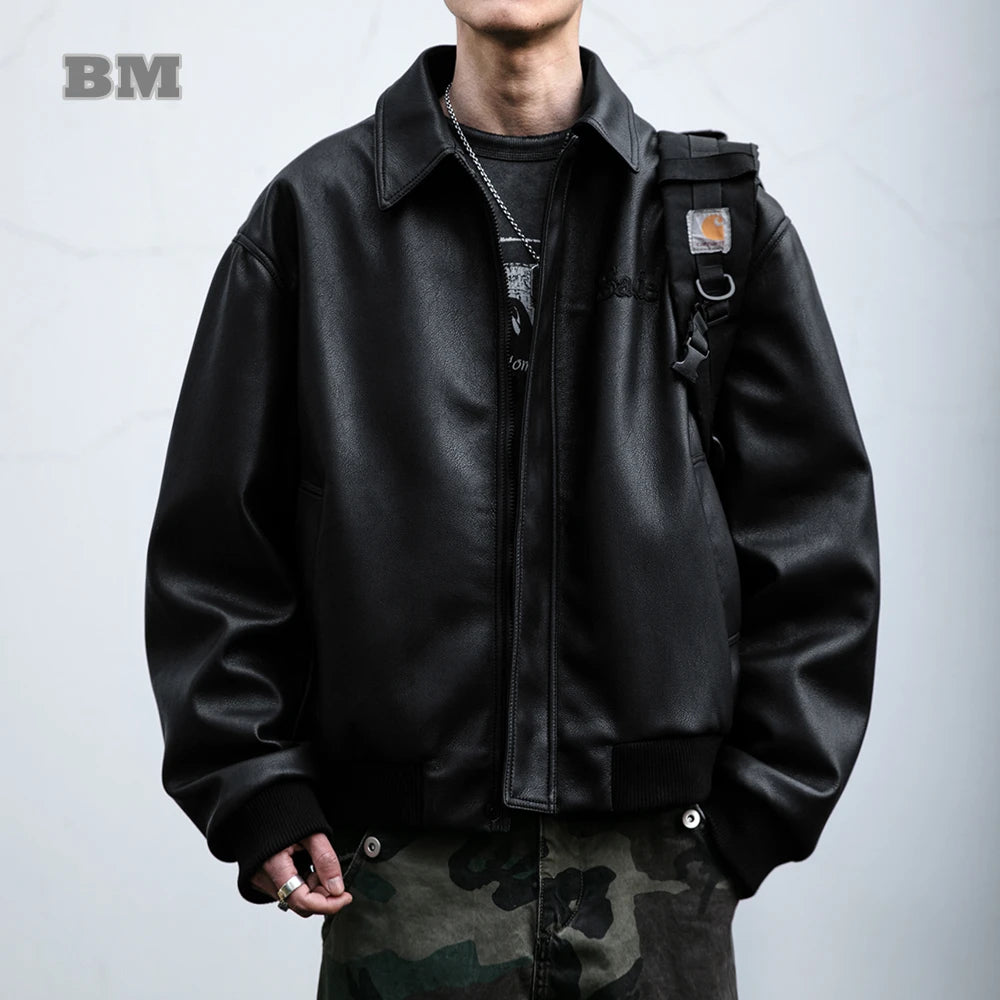 Men’s PU Leather Jacket