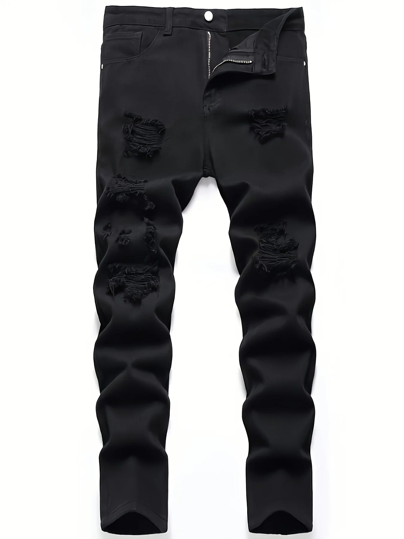 Men's Slim Black Jeans