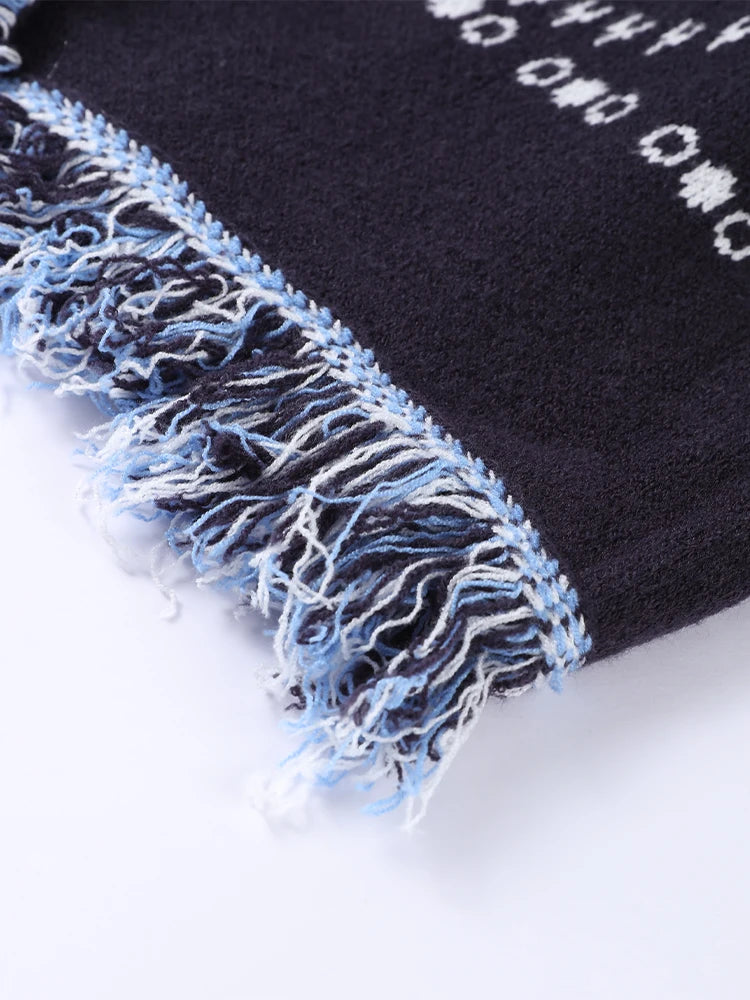 Patchwork Jacquard Cardigan