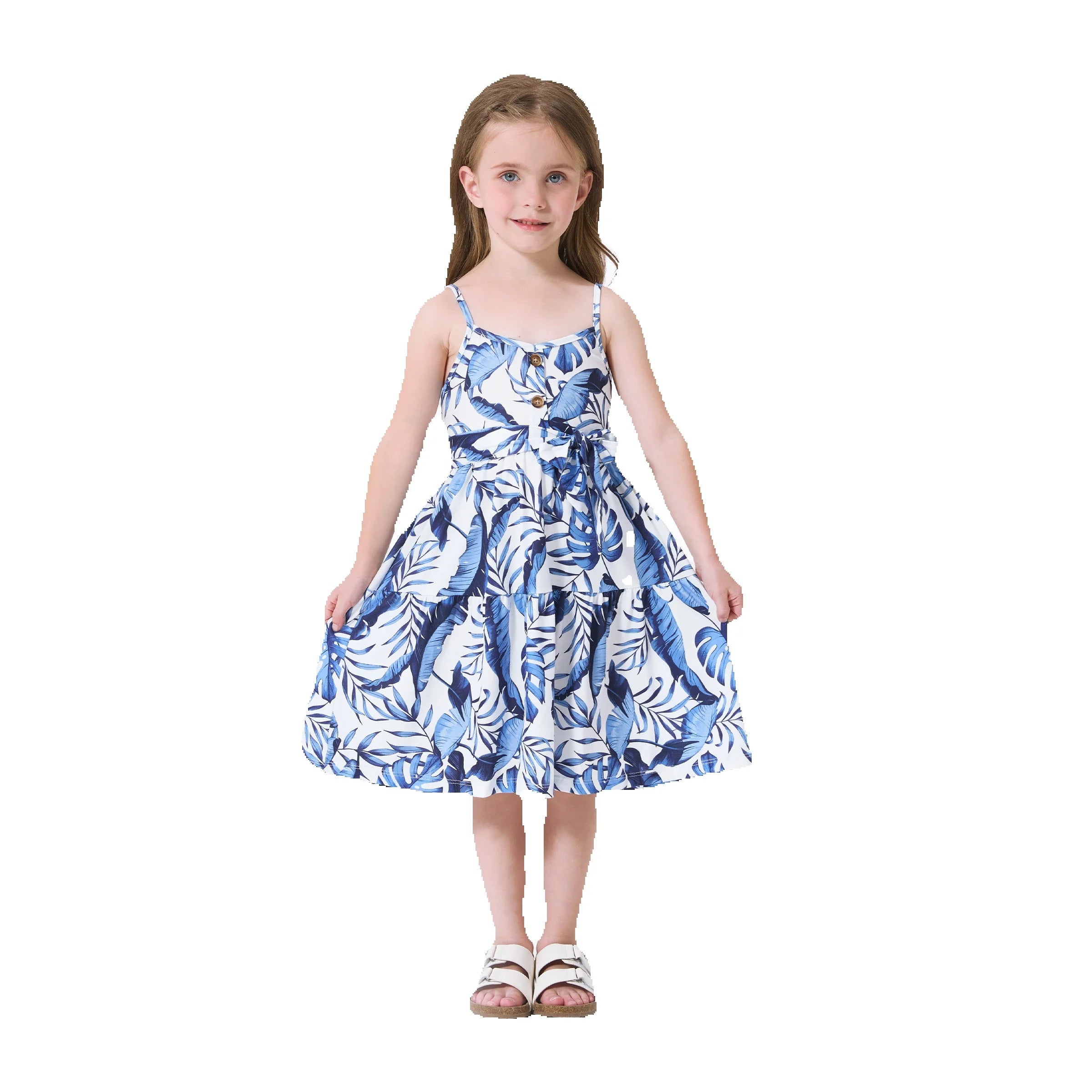 Girls Leaf Dress
