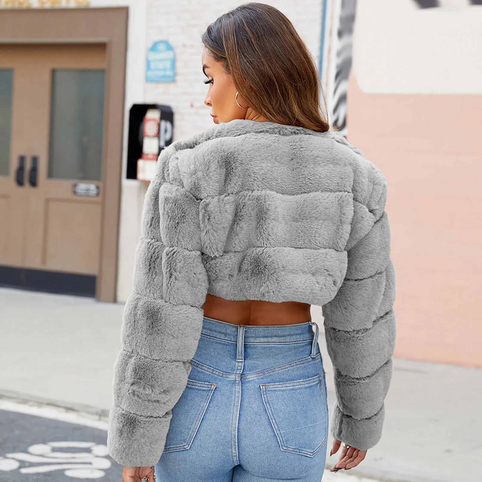 Women's Fuzzy Cardigan