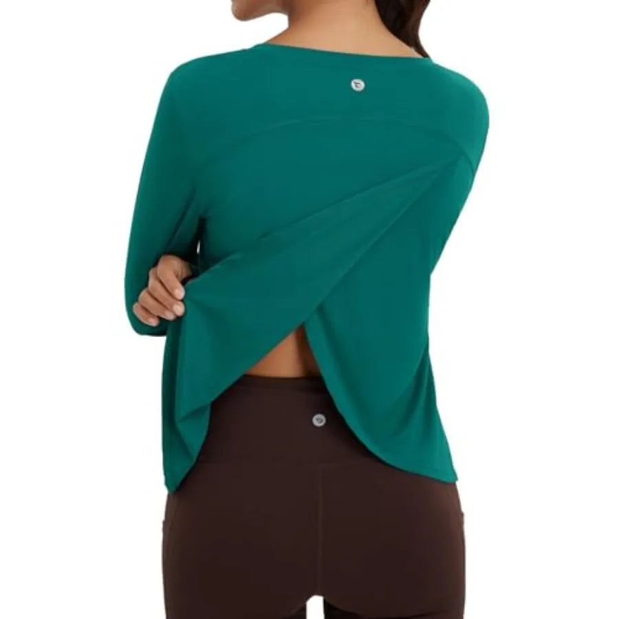 Women Long Sleeve Running Shirt